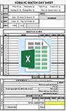 Match sheet (Excel)